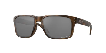 Oakley HOLBROOK OO9102 style-color 9102F4 Matte Brown Tortoise / Prizm Black Lens