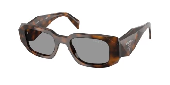 Prada PR 17WSF Asian Fit style-color 20D50Q Juniper Tortoise / Grey Lens