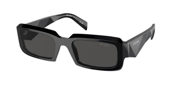 Prada PR 27ZSF style-color 16K08Z Black / Dark Grey Lens