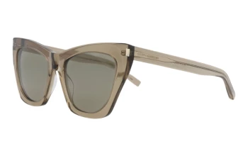 Saint Laurent SL 214 KATE style-color Brown 025 / GREY Lens