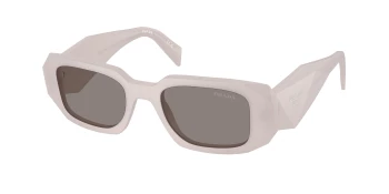Prada PR 17WSF Asian Fit style-color 21H80Q Frosted Tortoise / Dark Grey Lens