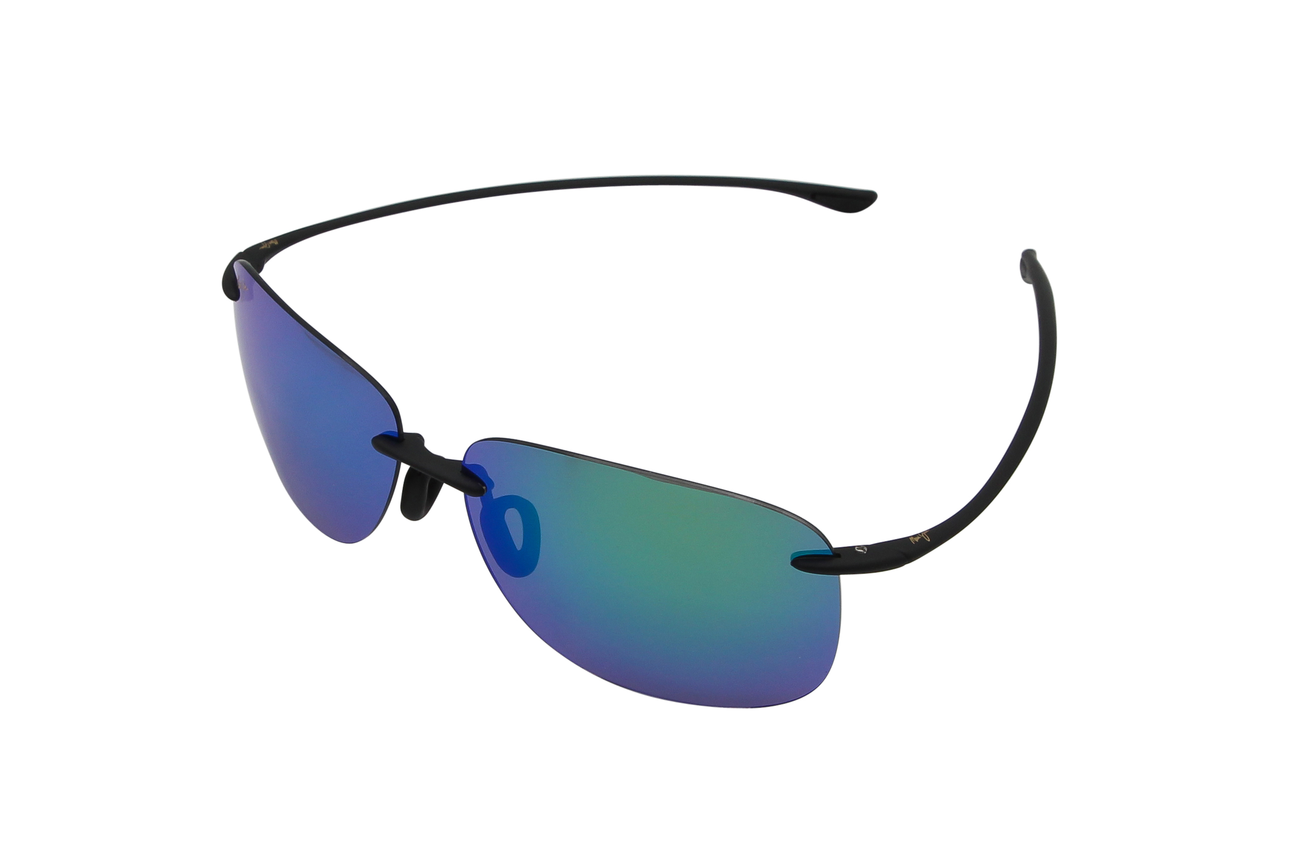 Maui Jim Hikina Sunglasses HT44515M Matte Olive / Maui HT Lens 6214