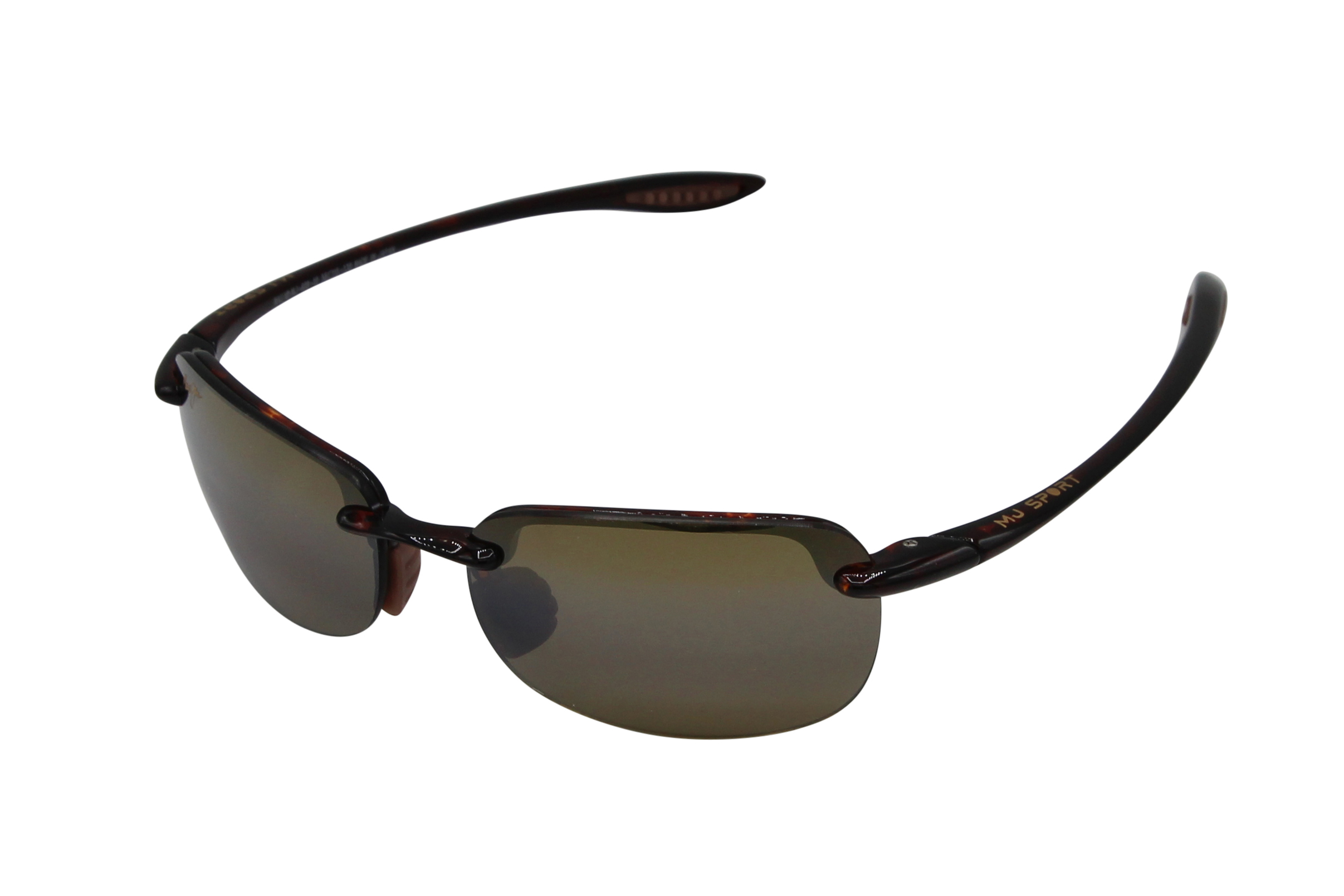 Maui Jim Sandy Beach Sunglasses 40802 Gloss Black / Neutral Grey